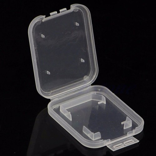 10Pcs Transparent Standard S d Sdhc Sdxc Memory Card Case Holder Box Storag2025 - Picture 2 of 9