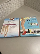 SPANX Assets by Sara Blakey Lot of 2 High Waist Shapers w/Panty Size 6