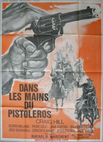 Les Manos Del Pistolero Cartel Cine / Movie Póster Craig Hill - Afbeelding 1 van 1