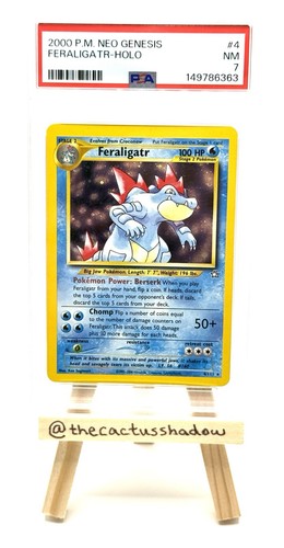 Feraligatr (Unlimited) graded PSA 7 for sale on eBay