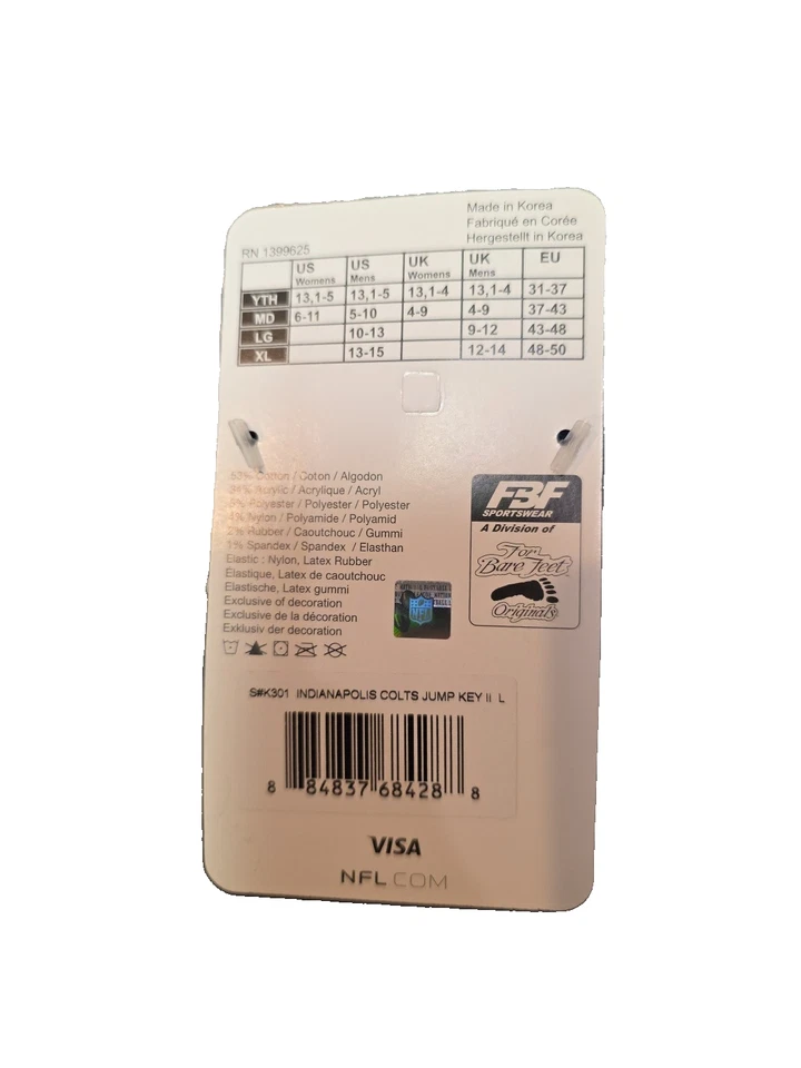 Calcetines INDIANAPOLIS COLTS DUECE FUERTES COMO TU HOMBRE ENVÍA AHORA Foto 2 de 2