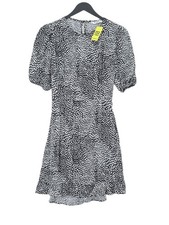 NA-KD A-Line Midi Dress UK8 in Black