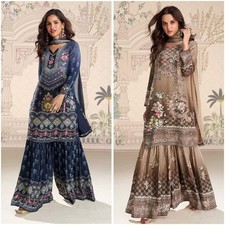 LAUNCHING NEW TRANDING KURTI WITH SHARARA AND BEAUTIFUL DUPATTA