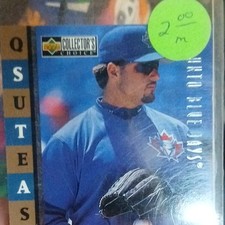 Upper Deck Collector's Choice Roger Clemens Starquest Insert SQ4 Blue Jays
