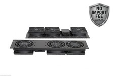 Raising Electronic RACK MOUNT 3-FAN COOLING UNIT 3U For Server Cabinet