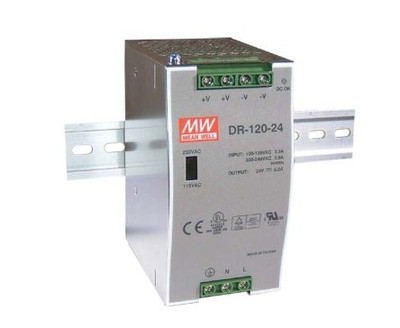 EDR SCHIENENNETZTEIL 120W 5.0A 90-264V EDR-120-24