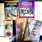 80's RPG Lot! D&D City Of Waterdeep, DL6 XL-1 Different Worlds, White Dwarf etc