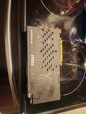 MSI NVIDIA GeForce GTX 1060 Gaming x 6GB Graphics Card GDDR5