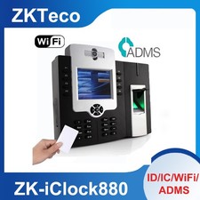 ZKTeco Iclock880 TCP/IP Fingerprint Card Time Attendance Time Clock with Camera