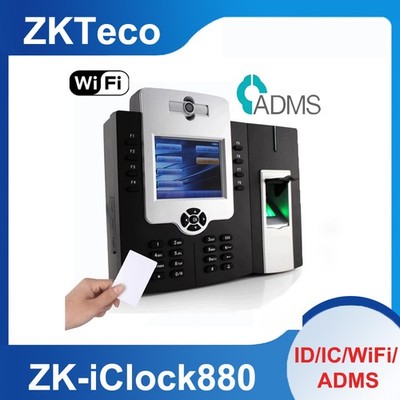ZKTeco Iclock880 TCP/IP Fingerprint Card Time Attendance Time Clock with Camera