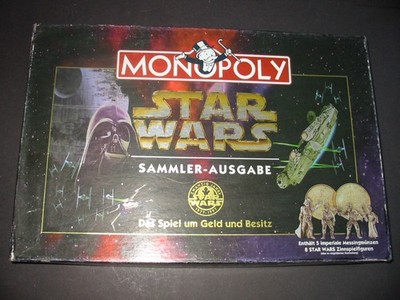 Star Wars Monopoly, Sammlerausgabe mit Zinnfiguren und Münzen