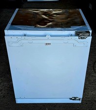 AEG Integrated Under Counter Fridge - White - E Rated NSK6I82EF Frost Free