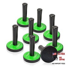 Green Car Vinyl Wrap Magnet Holder Tints Tool Refrigerator Magnets 8PCS