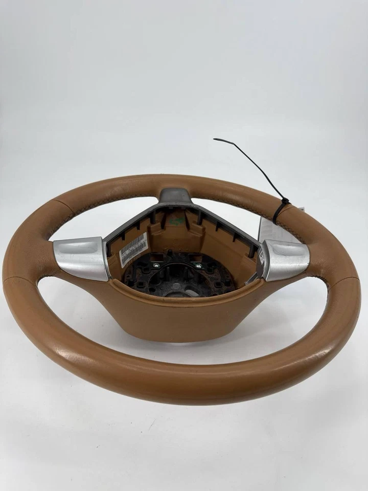 Volante Porsche Cayman 2006-2008 OEM cuero beige arena Foto 4 de 4