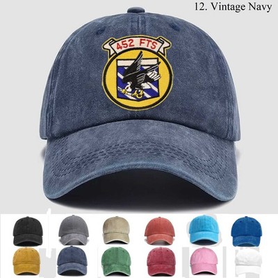 Customized Embroidered Hat 452nd Flying Training Squadron, Trucker Hat, Gift