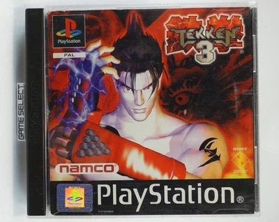 Tekken 3 Première Edition black Label playstation 1 2 3 ps1 pal - Jeu Complet - Photo 1/4