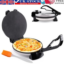 10 inch Electric Chapati Maker Flat Bread Naan Tortilla Roti Press Machine 1500W