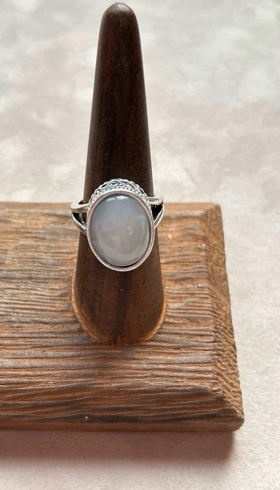 Silver-tone statement ring bundle (5 rings) sizes… - image 6