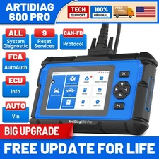 Big Update！TOPDON AD600S+ PRO Car Engine ABS SRS SAS AT TPMS  Diagnostic Tool