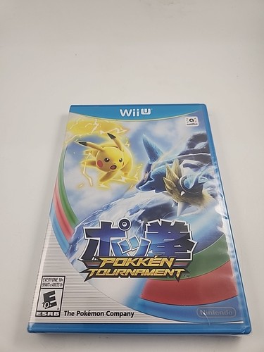 Pokken Tournament (Nintendo Wii U, 2016) SEALED NEU HÜLLE FRISCH Pokemon Company