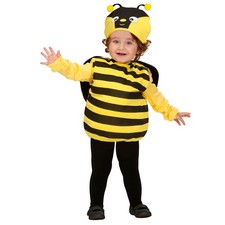 KARNEVAL FASCHING KOSTÜM KINDER BIENE GR. 1 - 3 JAHRE NEU OVP