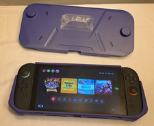 Nintendo Switch 2 Protective Grip Case Ergonomic TPU Shockproof Cover Purple