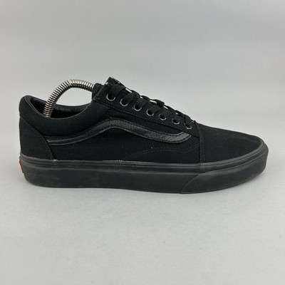 Vans Sneaker Gr. UK8 Triple Black Classic Old School Skateboarding Halbschuhe