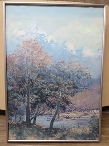 Serigraph bv Don Munz Serigraph, signed & numbered "Sweetwater Creek"