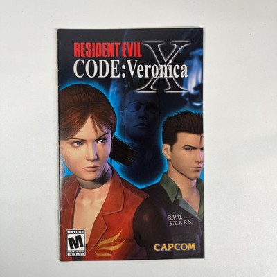 Resident Evil: Code Veronica X PS2 Sony PlayStation 2 Manual Only - AMAZING COND