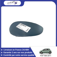 Glace de rétroviseur Fiat 500