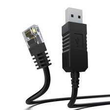 Radar Detector Cable, USB to RJ11 Plug Cable Compatible with Uniden R1 R3 R7, Be