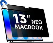 Magnetic Privacy Screen for 2026 MacBook Neo 13-Inch, Removable Matte Shield