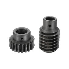Worm Gear Set 1.25 Module 1:20 Reduction Rate Gear-12mm ID 28mm OD Rod 10mm Bore