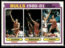 Reggie Theus / Artis Gilmore 1981-82 Topps #46 Chicago Bulls