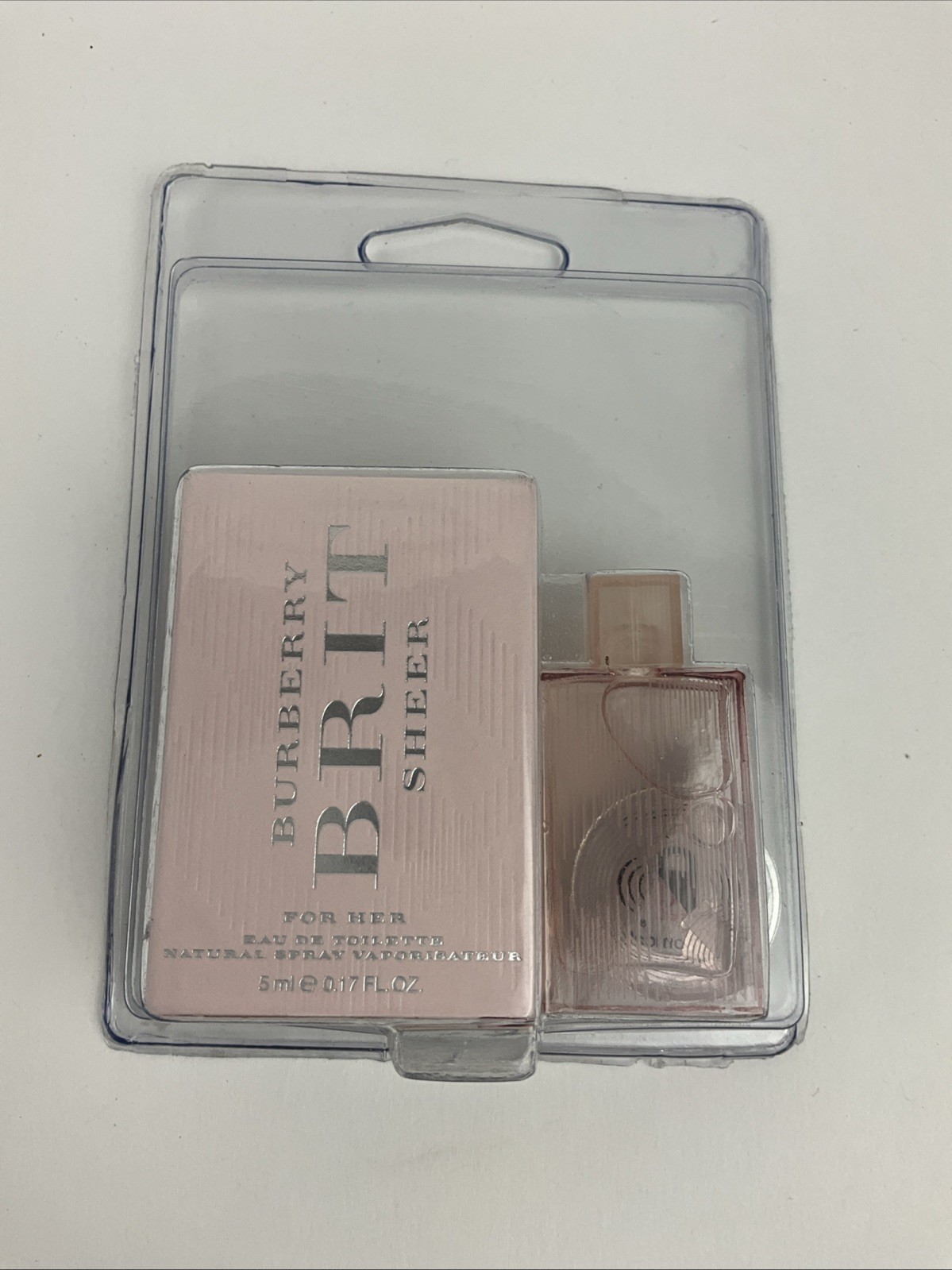 BURBERRY BRIT SHEER FOR WOMEN 0.17 oz / 5 ml Eau De Toilette