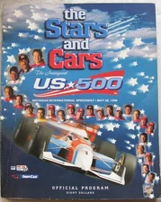 MICHIGAN INTERNATIONAL SPEEDWAY 26 May 1996 US 500 A4 Official Programme