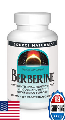 Source Naturals Berberine Vegetable Capsule, for Gastrointestinal Support* - 120