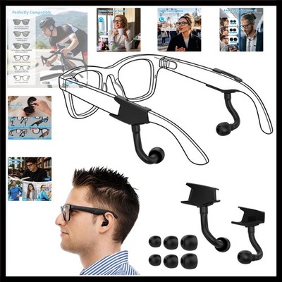 Voice Privacy Ear Tips for Ray-Ban Meta Wayfarer/Skyler/Headliner Gen 2, Ray-...