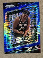 2024 PANINI PRIZM WNBA FEARLESS BLUE DISCO #8 JONQUEL JONES #D 67/199
