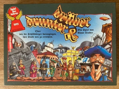 Hig Hans im Glück Jeu Drunter & Outre Klaus Teuber 2-4 Joueur à Partir De 9 J. - Photo 1/4