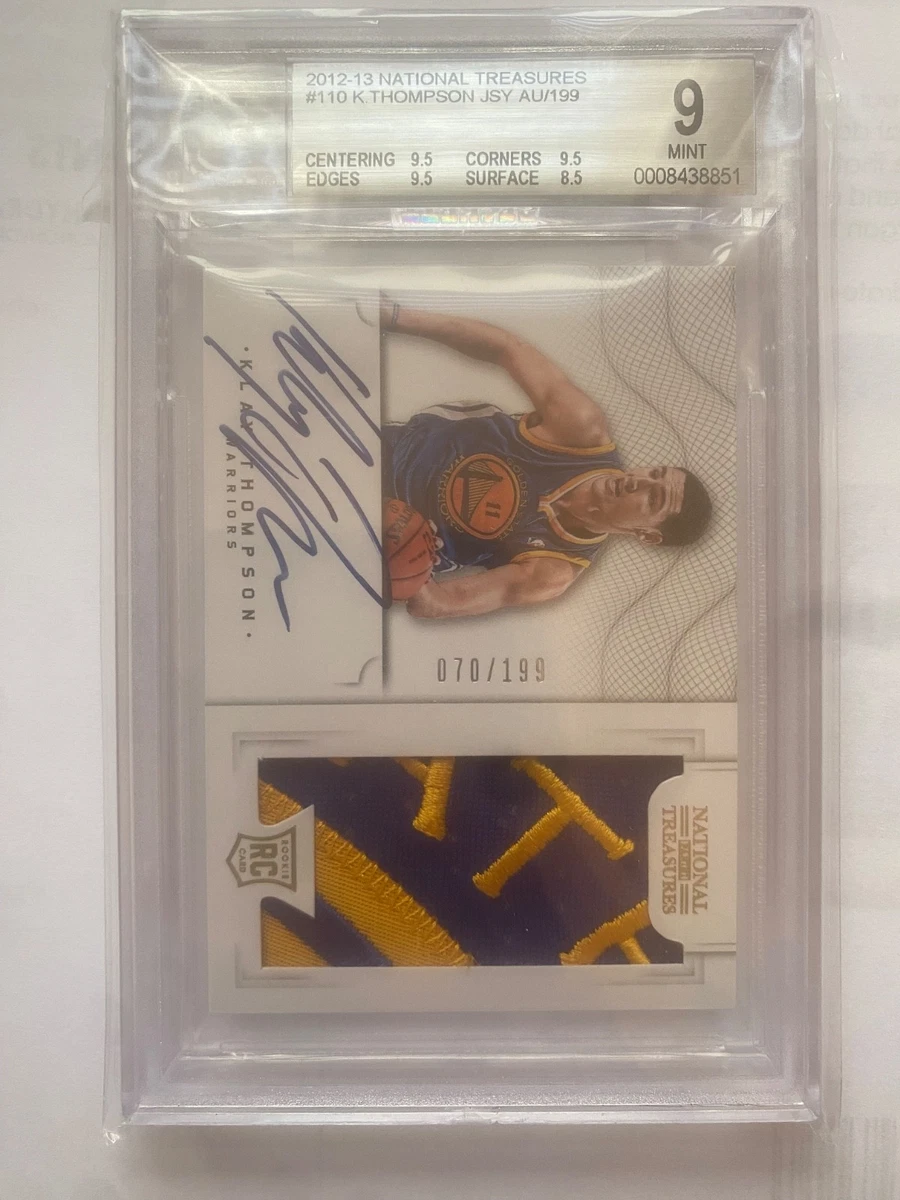 2012-13 Panini National Treasures - Klay Thompson #110 for sale | eBay
