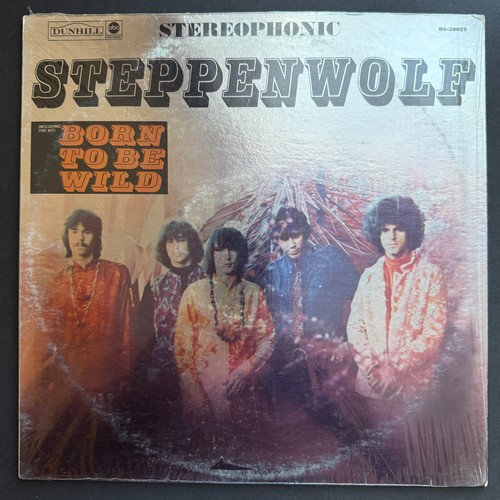 Steppenwolf - Self-Titled "Born To Be Wild" VG+/EX Shrink & Sticker Dunhill
