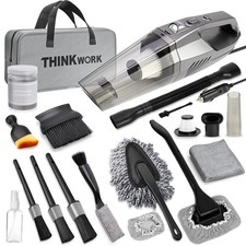 THINKWORK Car Cleaning Kit, Car Interior Detailing Kit with High Power Handheld