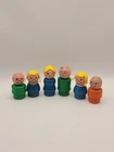 Lot of 6 VTG Fisher Price Little People.