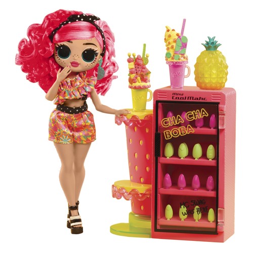L.O.L. Surprise! OMG Sweet Nails – Pinky Pops Fruit Shop - With 15 Surprises 