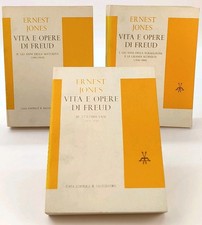 VITA E OPERE DI FREUD Ernest Jones Il Saggiatore 1966 +COMPLETO+