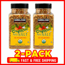 Paquete de 2 condimentos orgánicos sin sal Kirkland Signature, 14,5 oz