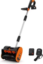 12" Cordless Snow Shovel  Battery Snow Blower 20V w/4.0Ah Battery & Charger