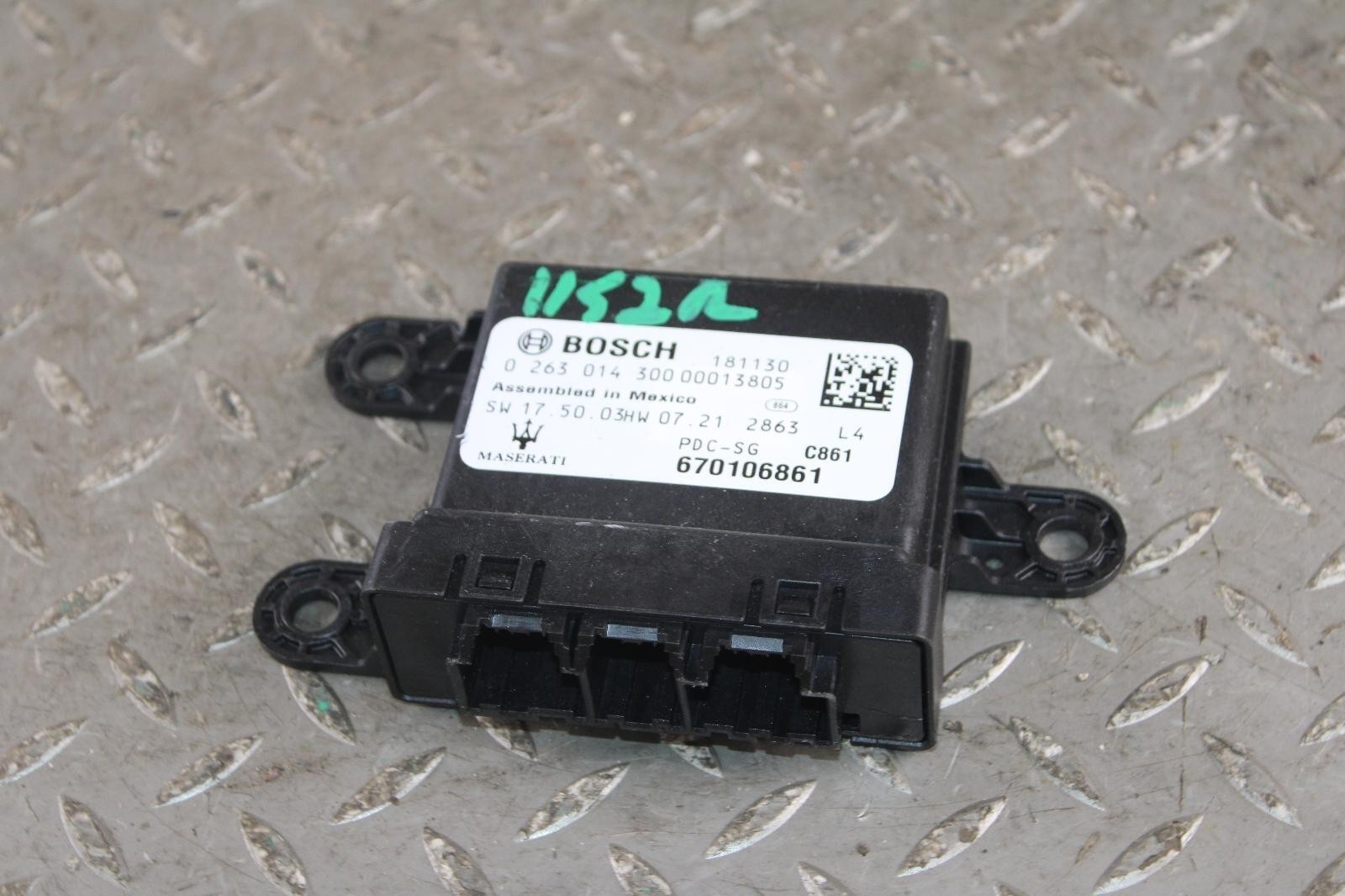 14-21 MASERATI GHIBLI Electrical Parking Assist Body Control Module BCU BCM OEM