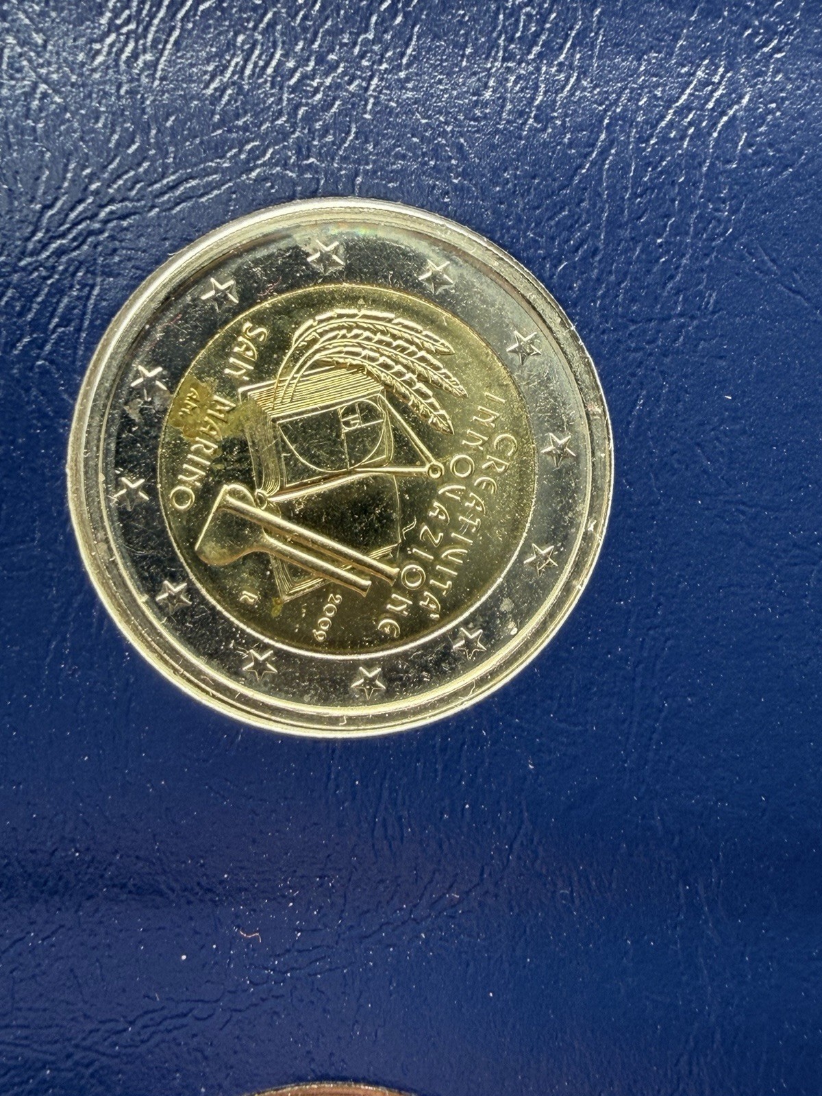 2€ Saint Marin 2009 - 2 Euros - Création & Innovation commémorative San Marino